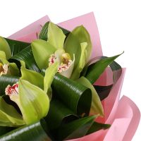 Букет с орхидеей о. Тобаго