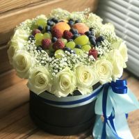 Цветы в коробке - Вкусная любовь Киевская область