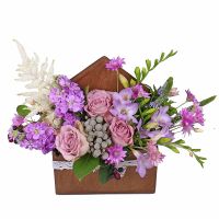  Bouquet Lilac envelope Baranovichi
														
