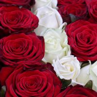 Троянди в коробці  'З любов'ю' Антоніни
