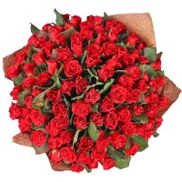 101 красная роза Эль-Торо Диез