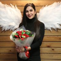 Florist's choice on Valentine's Day Schuchinsk