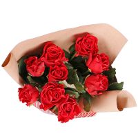 9 red roses Belogore