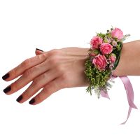 Цветочный браслет Роза Белу-Оризонти