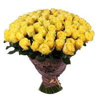 111 жовтих троянд Стреза