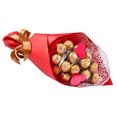 Candy bouquet With Love Kiriyat-Shemona
