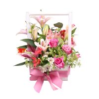 Bouquet  Феерия розового Seoul
                            