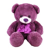 Purple teddy 90cm Geseke