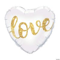 Love Glitter Heart Balloon Katerinopol