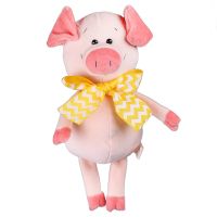 Piggie with a bow Santa Susana