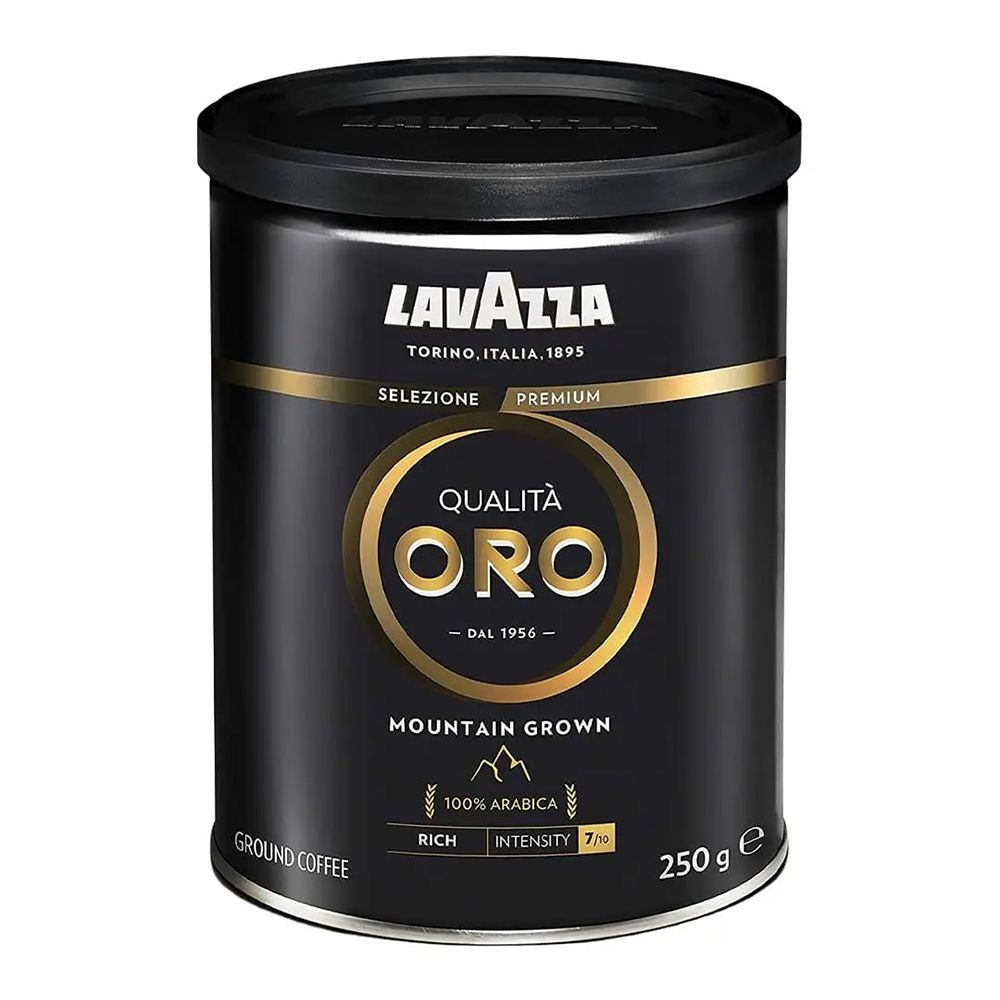 Кофе Lavazza Oro black молотый в банке