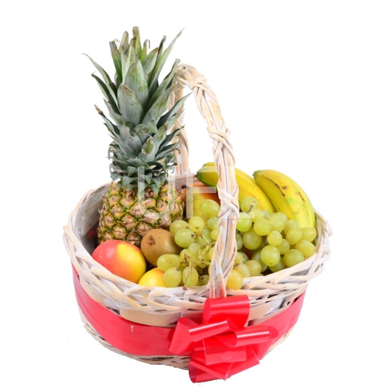  Bouquet Fruit basket
                            