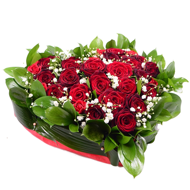  Bouquet Red heart
													