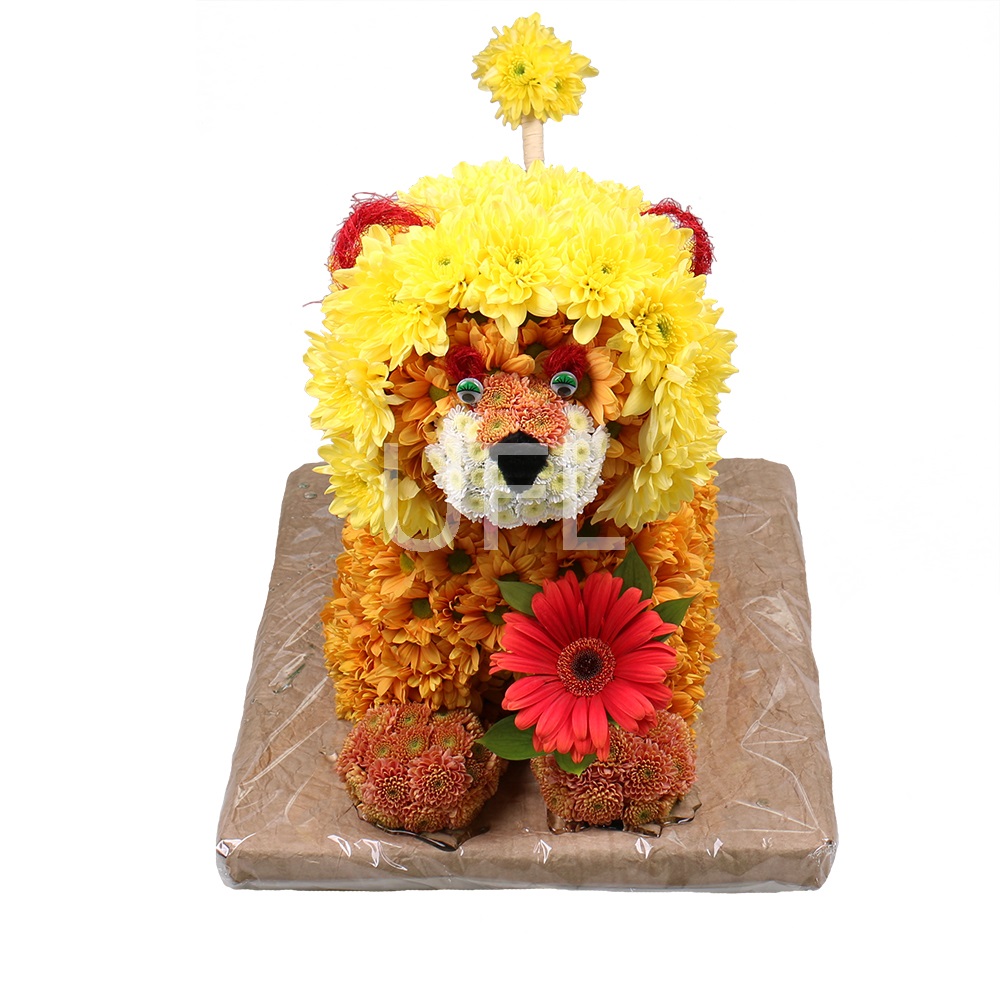 Bouquet of flowers Lion
                            