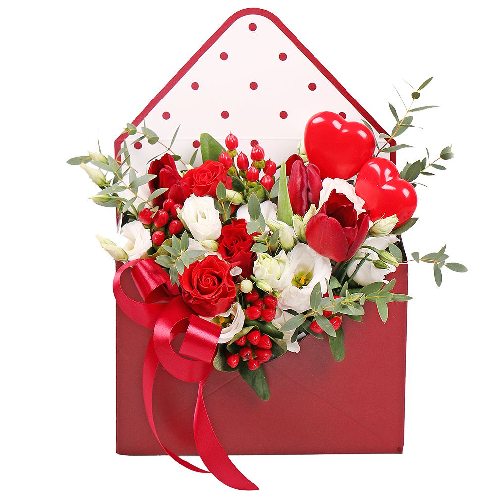 Букет цветов Любовное письмо Мюлуз