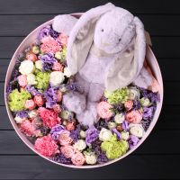 Flower arrangement For my bunny Novogujvinsk