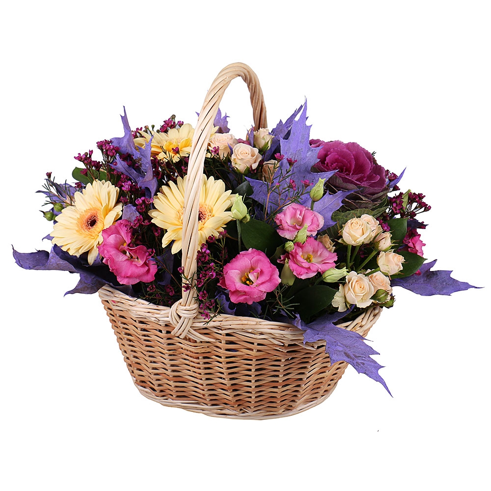 Basket of Flowers  Rillieux-la-Pape
