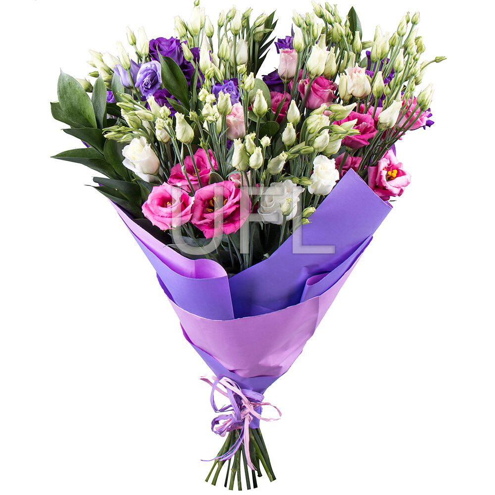 Bouquet with eustoma