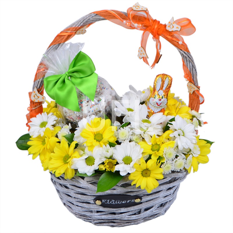 Easter flower basket Easter flower basket