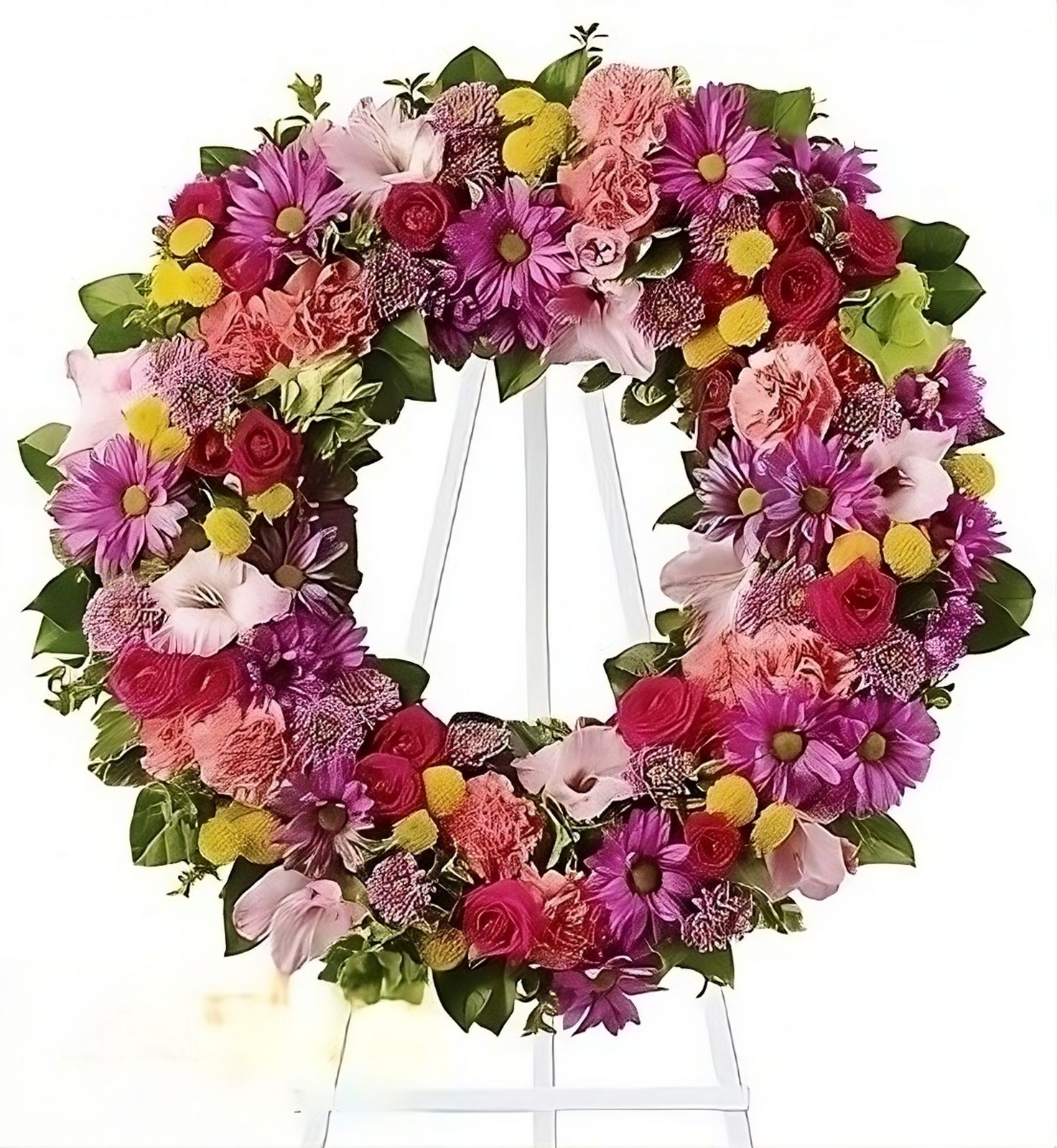Ритуальна композиція з живих квітів №  10 Ритуальна композиція з живих квітів №  10