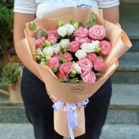  Bouquet Pink fantasy Chetrosu
														