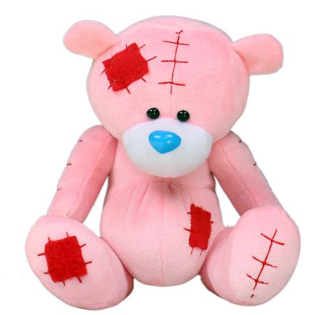 Pink teddy toy Naerbo