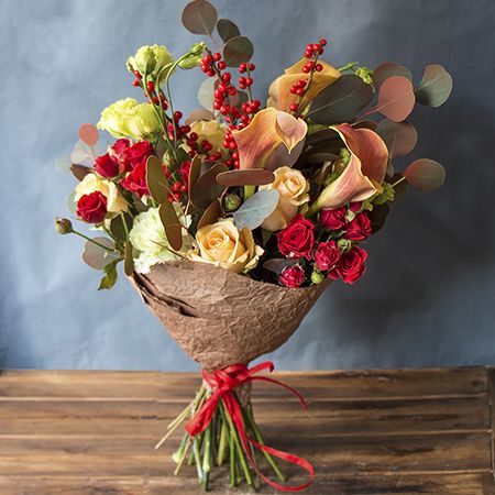 Букет цветов Семирамида Нью-Брансуик