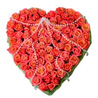 Серце янгола 75 троянд Отіс