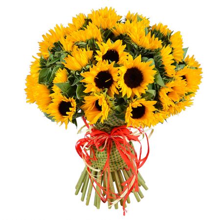 Букет цветов Солнечный Павия
