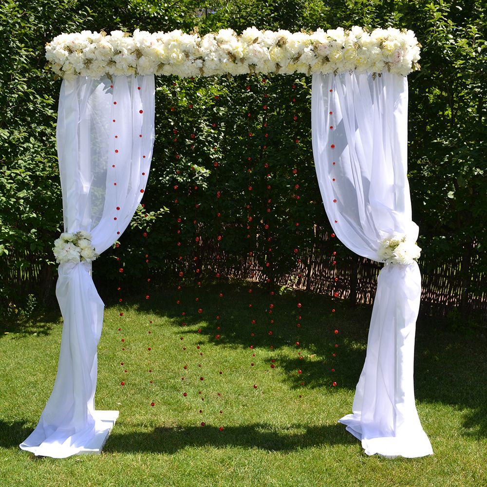 Свадебная цветочная арка из пионов Хабр