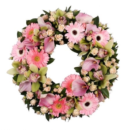 Funeral Wreath for Young Girl Renne