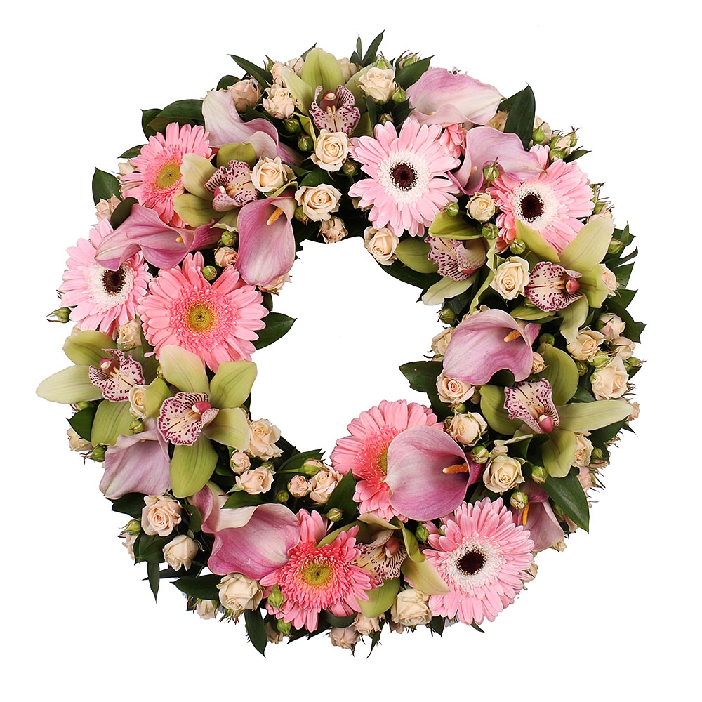 Funeral Wreath for Young Girl