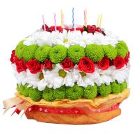  Букет Цветочный торт Павлодар
                            