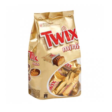 Упаковка шоколадних батончиків Twix (184 г) Упаковка шоколадних батончиків Twix (184 г)