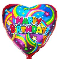 Повітряна кулька «Happy Birthday» Джонстоун