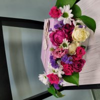 Lovely flower little box - Solferino