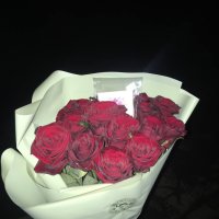 Букет квітів 15 троянд - Хинчешти молд