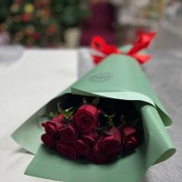 Букет 15 червоних троянд - Новояворовськ