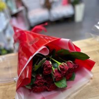 9 red roses - San Antonio