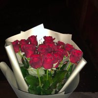 Букет квітів 15 троянд - Суходольськ