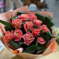 Букет цветов Гармония 9 роз - Спала