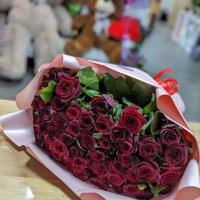51 красная роза  - Киев - Лесной