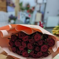 25 red roses - Kiev - Svyatoshinskiy district