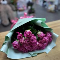 Букет 25 рожевих троянд - Аппер Мальборо