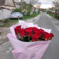 Букет из 25 червоних троянд - Пфорцхайм