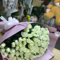 101 white roses - Novograd-Volynskiy