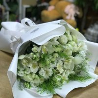 Букет з білих квітів - Лейк Пласід