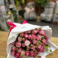Букет кущових троянд Рожева мрія - Нижні Холохори