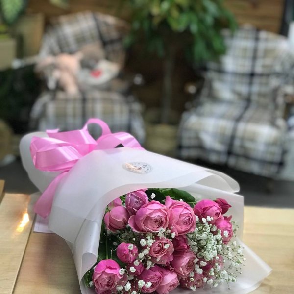 Букет квітів Рожеві сни - Миропіль