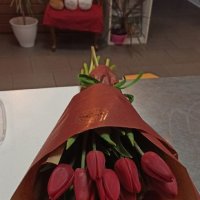 Красные тюльпаны поштучно - Али ибн Абу Талиб